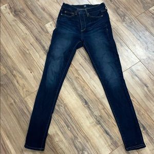 Gap dark skinny jeans